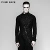 Punk Rave Store Mandarin Collar Decadent Heavy Long Sleeve Punk T-shirts