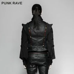 Punk Rave Store Gothic Vampire Century Palace Luxury Delicate Grass Grains Ribbon Gothic Jackets