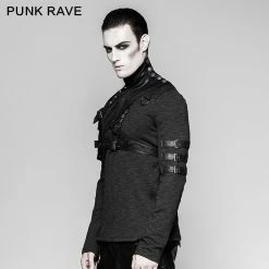 Punk Rave Store Punk Accessories Soldier Close-fitting Male Shoulder Armor