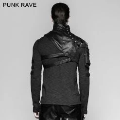 Punk Rave Store Punk Accessories Soldier Close-fitting Male Shoulder Armor