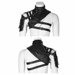 Punk Rave Store Punk Accessories Soldier Close-fitting Male Shoulder Armor