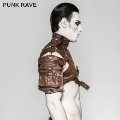 Punk Rave Store Punk Accessories Soldier Close-fitting Male Shoulder Armor