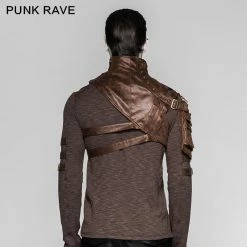 Punk Rave Store Punk Accessories Soldier Close-fitting Male Shoulder Armor