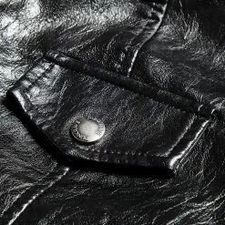 Punk Rave Store Punk Leather Jacket Motorcycle Slim-fitting Leather Punk Jacket For Women