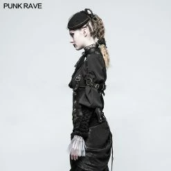 Punk Rave Store Vintage Punk Accessories Western Dragon Printing Girdle