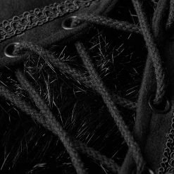 Punk Rave Store Winter Woolen Worsted Witch Long Gothic Coat For Men