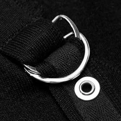 Punk Rave Store Personality Diablo Split Wool Punk Sweater