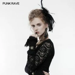Punk Rave Store Mesh Fabric Punk Accessory Lace Steampunk Glove