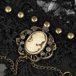 Punk Rave Store Mesh Fabric Punk Accessory Lace Steampunk Glove