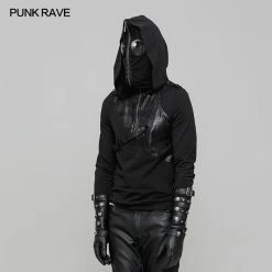 Punk Rave Store Super Cool Pullover Mask Punk Hoodies For Men