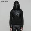 Punk Rave Store Super Cool Pullover Mask Punk Hoodies For Men