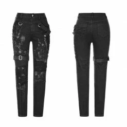 Punk Rave Store Personality Vintage Trousers Punk Pants For Men & Women