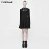 Punk Rave Store Daily High Elastic Knitted Punk Dress For Women 1 Punk Rave Store Daily High Elastic Knitted Punk Dress For Women