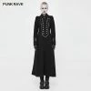 Punk Rave Store Exquisite Woolen Gothic Jacket Uniform Retro Trench Coat