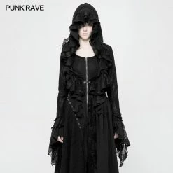 Punk Rave Store Gothic Lolita Gothic Decadent Short Coat Lace Mesh Shrug Bolero