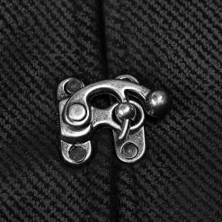 Punk Rave Store Steampunk Heavy Twilled Woven Breasted Waistcoat For Men