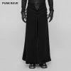 Punk Rave Store Retro Jacquard Embroidery Mens Gothic Skirt