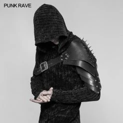 Punk Rave Store Powerful Punk Accessories Cone Nail Leather Armor Men