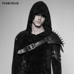 Punk Rave Store Powerful Punk Accessories Cone Nail Leather Armor Men
