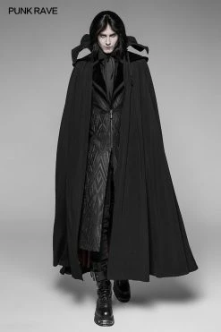 Punk Rave Store Gothic Vampire Count Nightcrawler Long Cloak