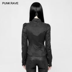 Punk Rave Store Vintage Military Uniform Punk Shirt For Women