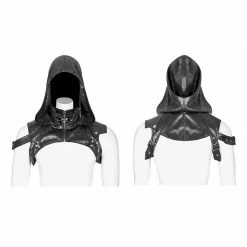 Punk Rave Store Men's Darth Vader Hooded Punk Accossories