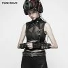 Punk Rave Store Men And Women Diablo Assassin Punk Rivet Leather Buckles Gloves Arm Warmers CyberPunk