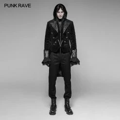 Punk Rave Store Gothic Gorgeous Velvet Swallowtail Coat Jacket