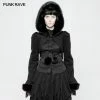 Punk Rave Store Lolita Soft Woolen Hooded Bolero Lovely Short Coat Gothic Lolita