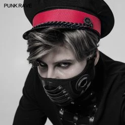 Punk Rave Store Diablo Assassin Killer Leather Antivirus Personality Mask For Men