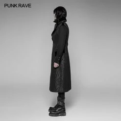 Punk Rave Store Medieval Gorgeous Jacquard Gothic Long Vest