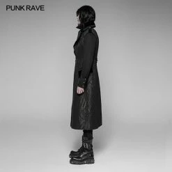 Punk Rave Store Medieval Gorgeous Jacquard Gothic Long Vest