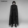 Punk Rave Store Dracula Gorgeous Gothic Cape Cloak Embossed Velvet Long Coat