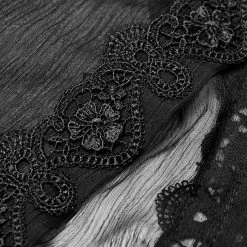 Punk Rave Store Lolita Transparent Lace Small Cloak With Hood