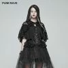 Punk Rave Store Lolita Transparent Lace Small Cloak With Hood