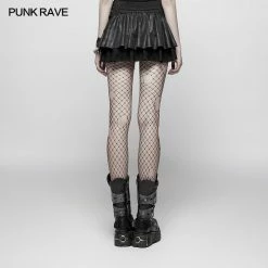 Punk Rave Store Lovely Steamy Ruffled Punk Miniskirt 16 Punk Rave Store Lovely Steamy Ruffled Punk Miniskirt