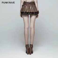 Punk Rave Store Lovely Steamy Ruffled Punk Miniskirt 22 Punk Rave Store Lovely Steamy Ruffled Punk Miniskirt