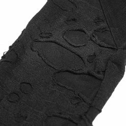 Punk Rave Store Punk Elastic Stitching Trousers With Broken Hole 13 Punk Rave Store Punk Elastic Stitching Trousers With Broken Hole