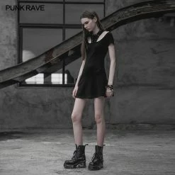 Punk Rave Store Punk Rave Corn Tie Rope Knitted Dress