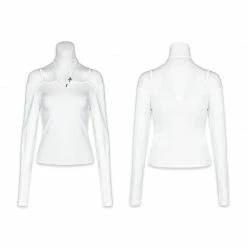 Punk Rave Store T Tie The Rope Strapless Long Sleeve Bottoming Shirts 23 Punk Rave Store T Tie The Rope Strapless Long Sleeve Bottoming Shirts