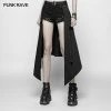 Punk Rave Store Punk Daily Half Skirt Accessories