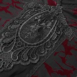 Punk Rave Store Gothic Goddess Classical Mid-length Dress 15 Punk Rave Store Gothic Goddess Classical Mid-length Dress