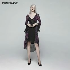 Punk Rave Store Gothic Goddess Classical Mid-length Dress 14 Punk Rave Store Gothic Goddess Classical Mid-length Dress