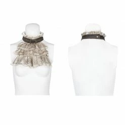 Punk Rave Store Steampunk Necklines Vintage Ruffled Collar
