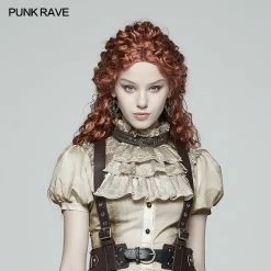 Punk Rave Store Steampunk Necklines Vintage Ruffled Collar