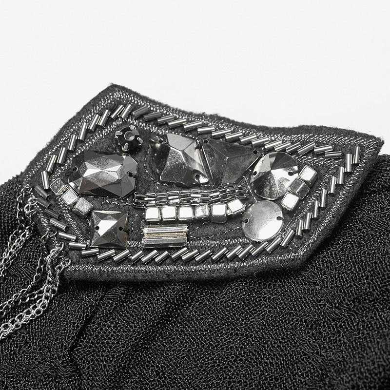 Punk Rave Store Womens Slim Punk Translucent T-Shirt 8 Punk Rave Store Womens Slim Punk Translucent T-Shirt