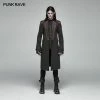 Punk Rave Store Steampunk Mens Mid-length Coat