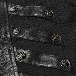 Punk Rave Store Steampunk Stand-up Collar Mid-length Coat