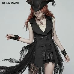 Punk Rave Store Womens Steampunk Gear Lace Gloves