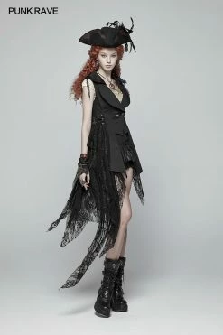 Punk Rave Store Womens Steampunk Gear Lace Gloves